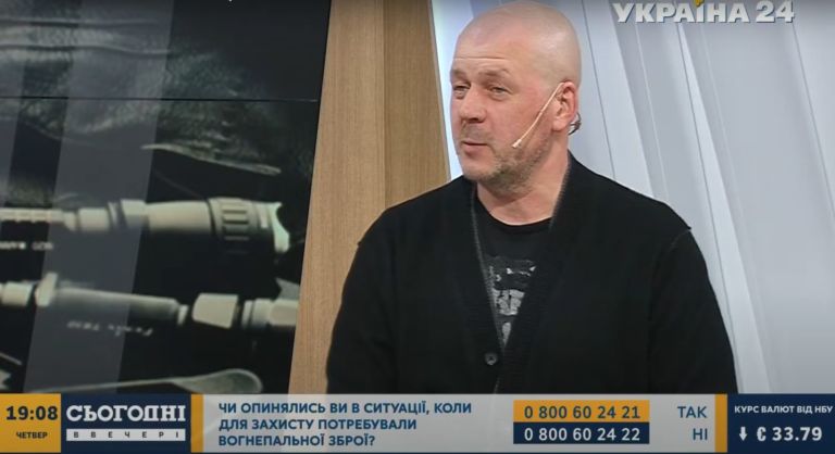 Георгій Учайкін: 99% навмисних вбивств в Україні скоюється без застосування вогнепальної зброї